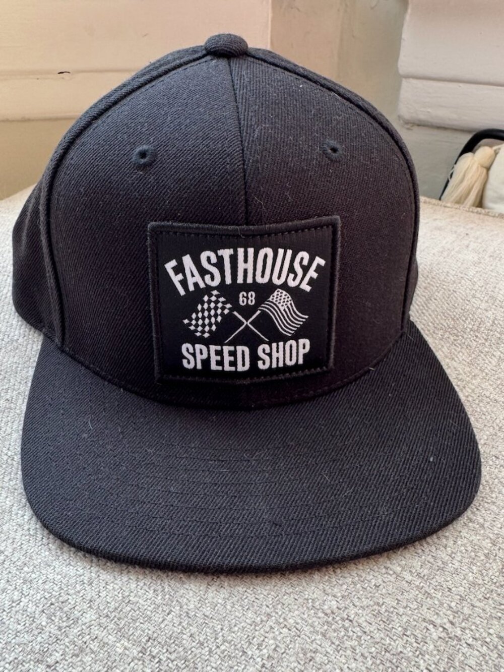 Fasthouse Speed Shop Black Snapback Hat